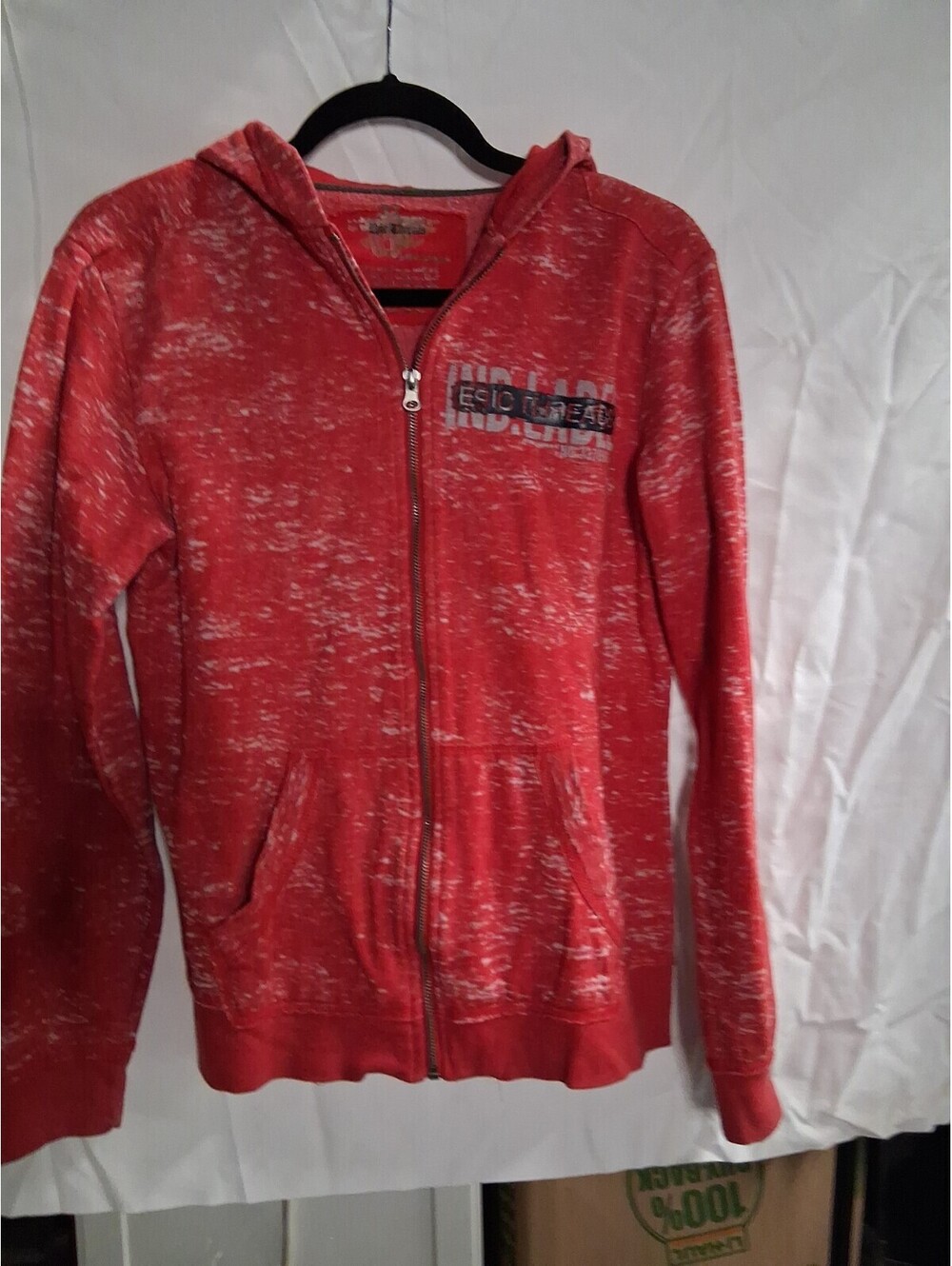 Epic Threads Hoodie Boys Large Red Black Logo Pullover Street H2